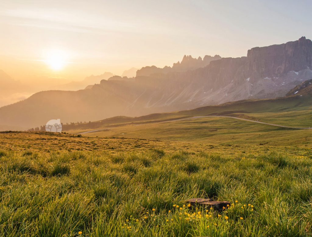 Site internet avec dôme sphérique Dôm Dâm dans ambiance paysage 